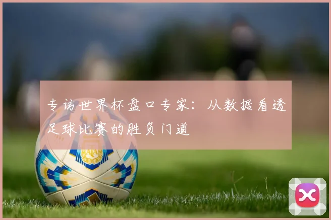 专访世界杯盘口专家：从数据看透足球比赛的胜负门道